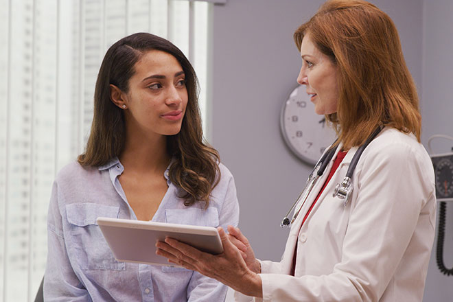 Doctor with Patient